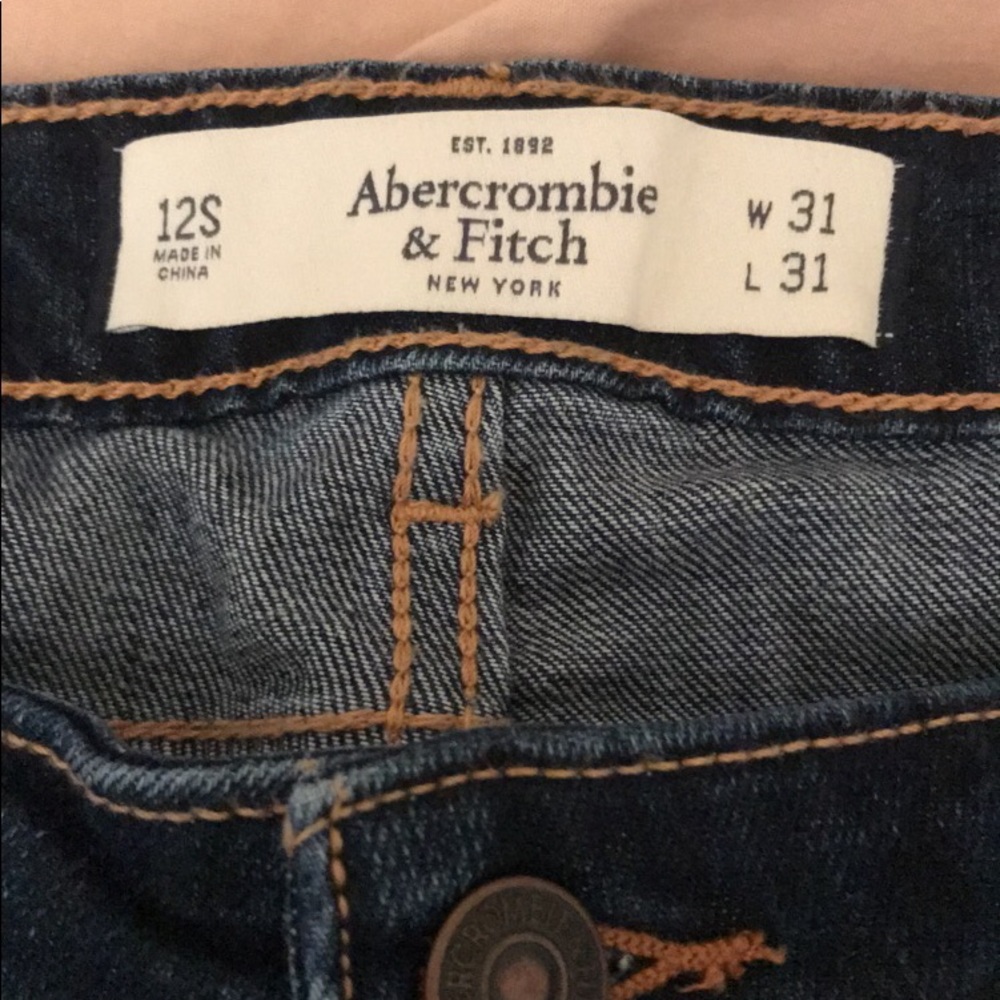 Abercrombie and Fitch distressed denim